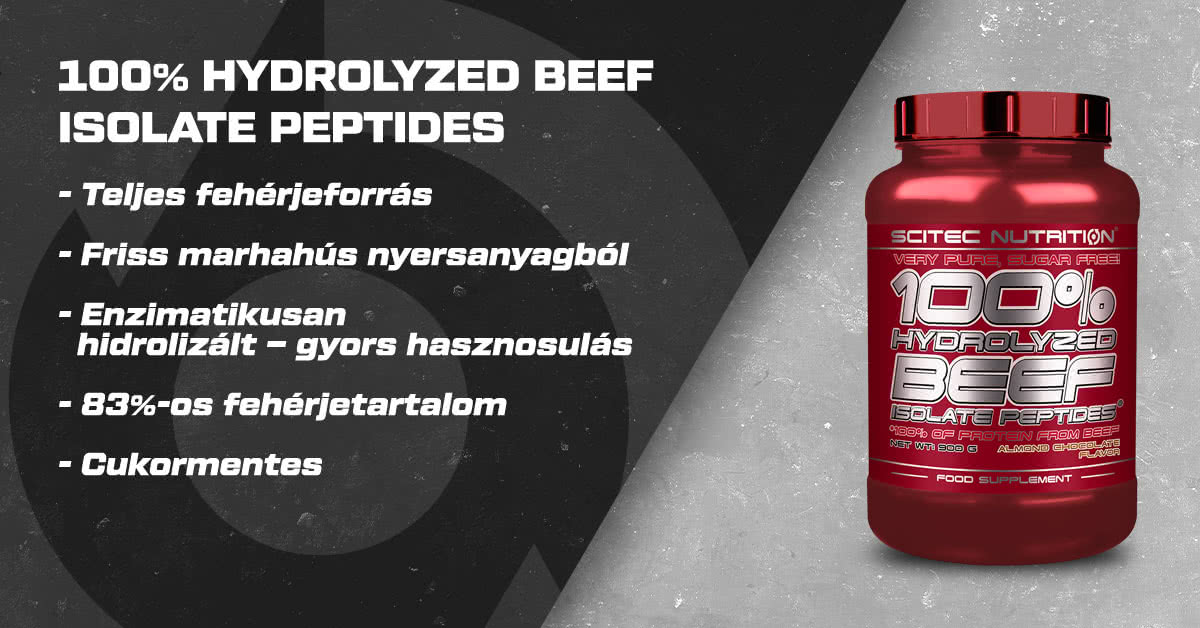 100% Hydrolyzed Beef Isolate Peptides